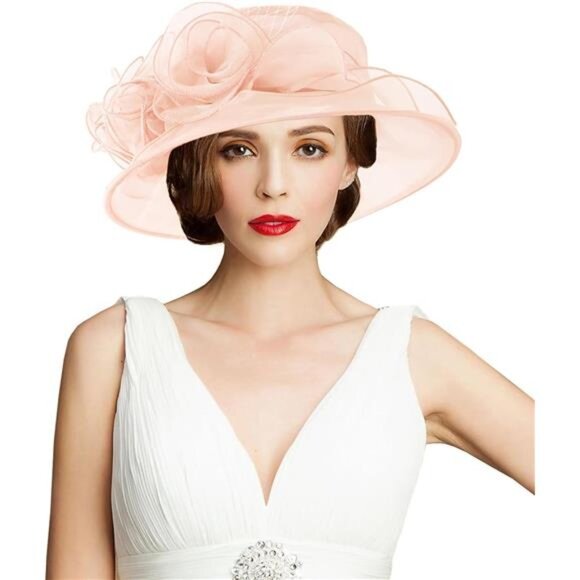 Women\'s Kentucky Hat Wide Brim Apricot main image 6